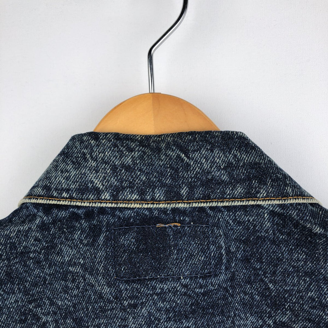 ~90'S Levi's Chemical Wash Denim Jacket, Made in USA, Men's Size S (Equivalent), Vintage cotton blue type Vintage Second Hand