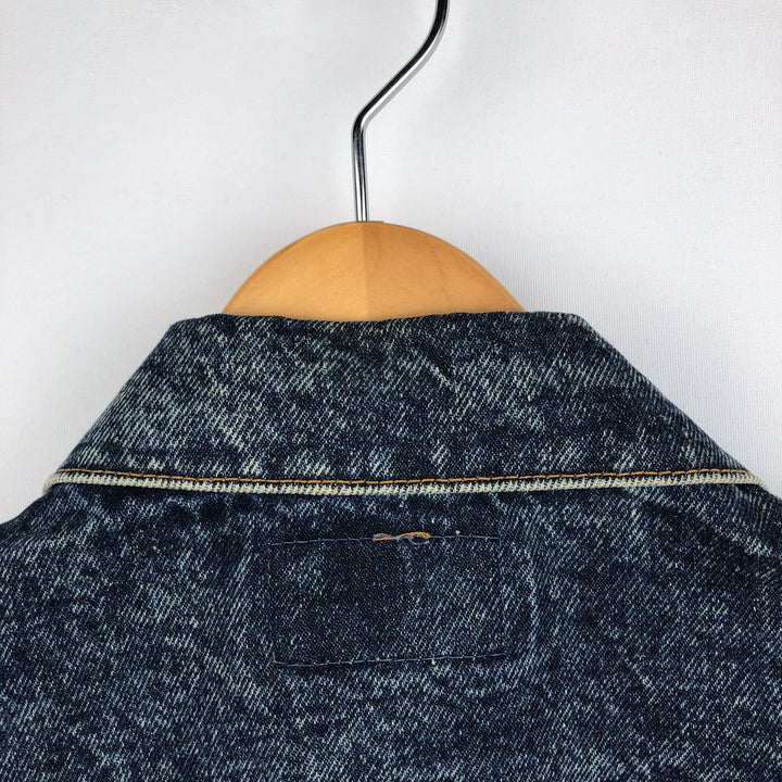 ~90'S Levi's Chemical Wash Denim Jacket, Made in USA, Men's Size S (Equivalent), Vintage cotton blue type Vintage Second Hand