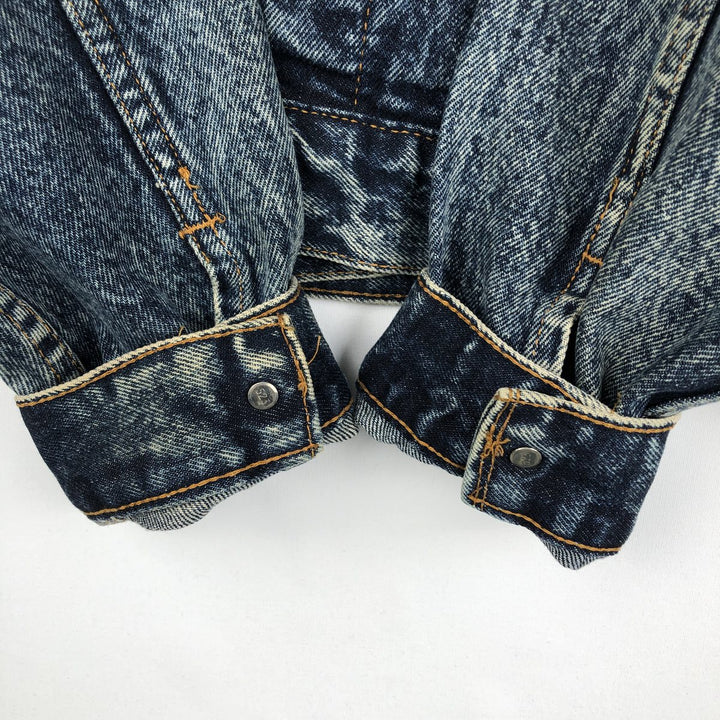 ~90'S Levi's Chemical Wash Denim Jacket, Made in USA, Men's Size S (Equivalent), Vintage cotton blue type Vintage Second Hand