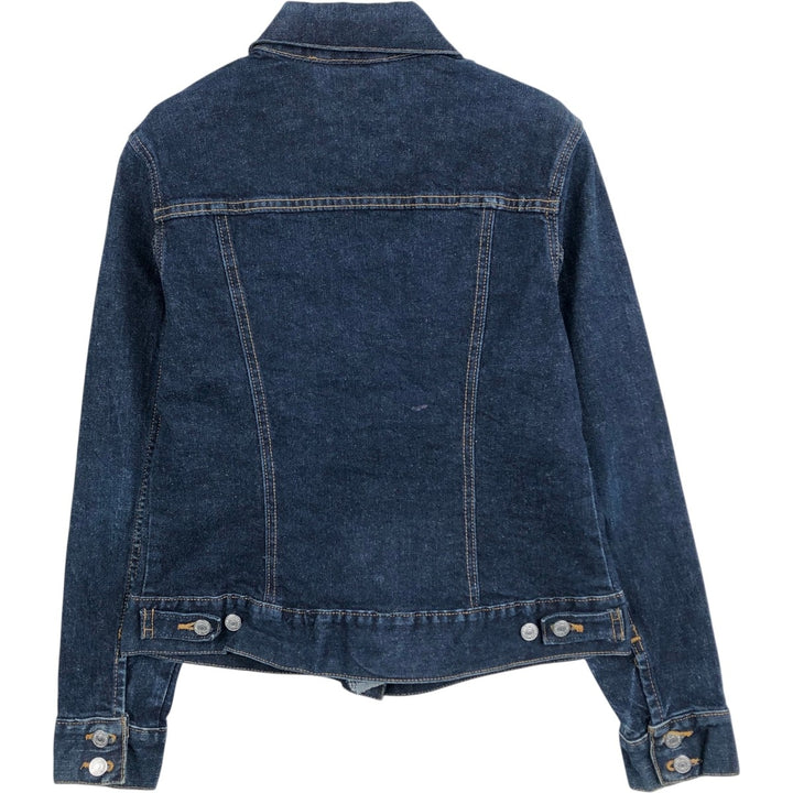 2000'S Levi's denim jacket, made in USA, women's size S equivalent. cotton blue type Vintage Second Hand