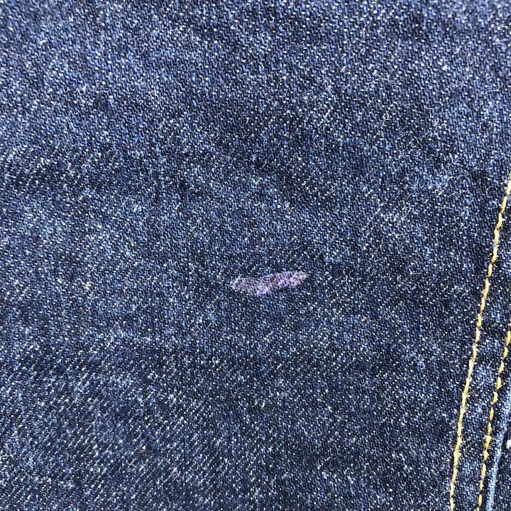 2000'S Levi's denim jacket, made in USA, women's size S equivalent. cotton blue type Vintage Second Hand