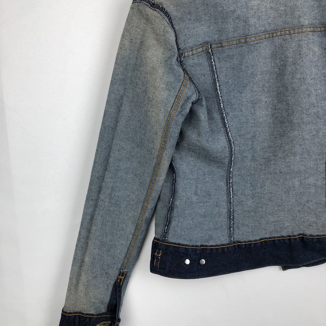 2000'S Levi's denim jacket, made in USA, women's size S equivalent. cotton blue type Vintage Second Hand
