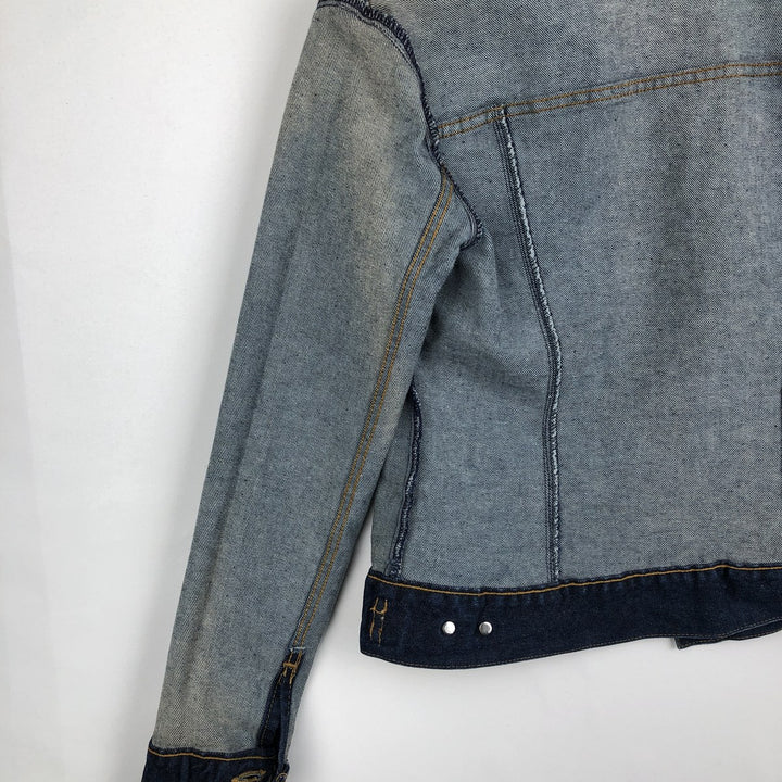 2000'S Levi's denim jacket, made in USA, women's size S equivalent. cotton blue type Vintage Second Hand