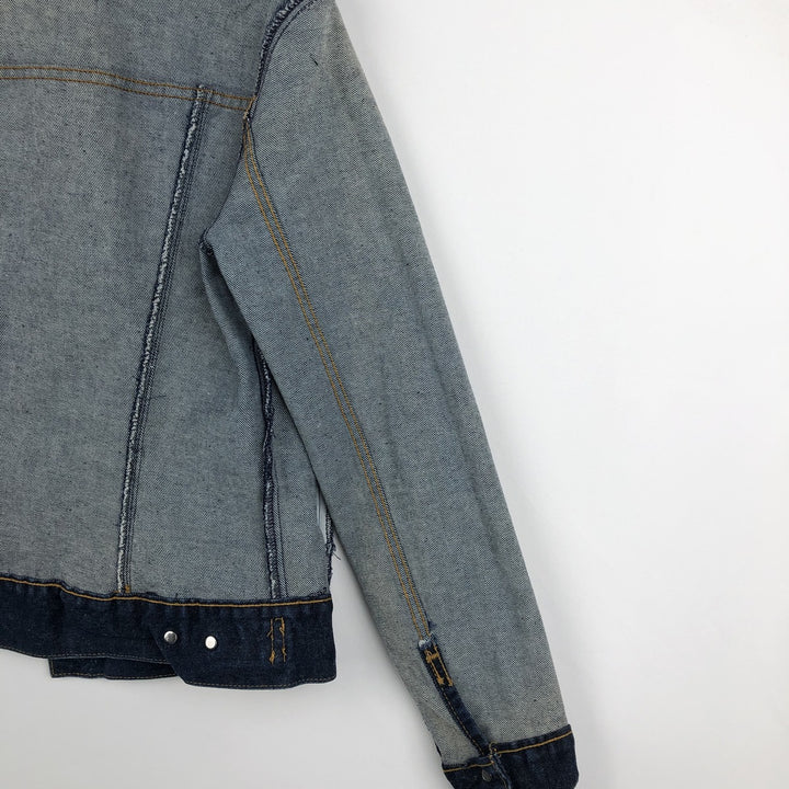 2000'S Levi's denim jacket, made in USA, women's size S equivalent. cotton blue type Vintage Second Hand