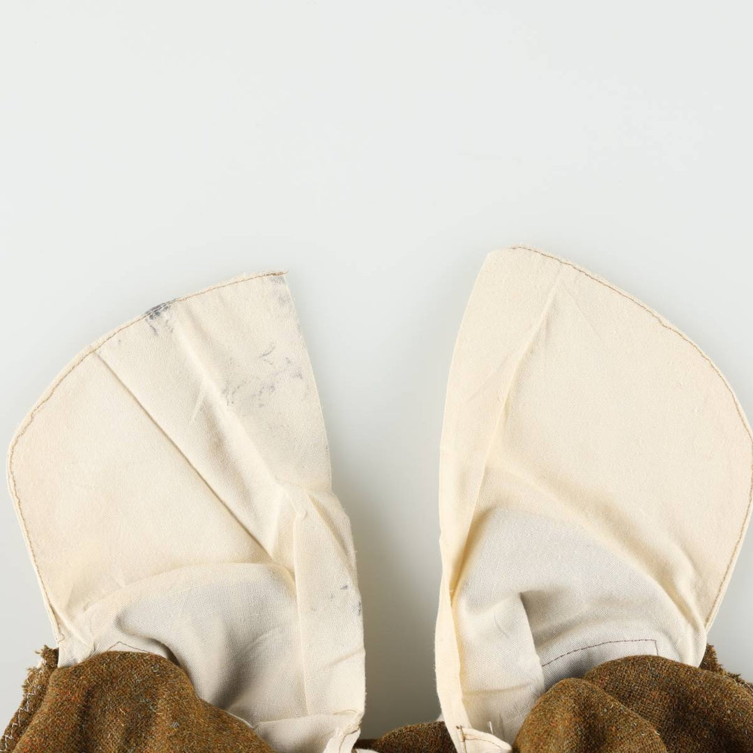 Women's wool slacks, size L (equivalent to W28), vintage. unclear Khaki type brown Vintage Second Hand
