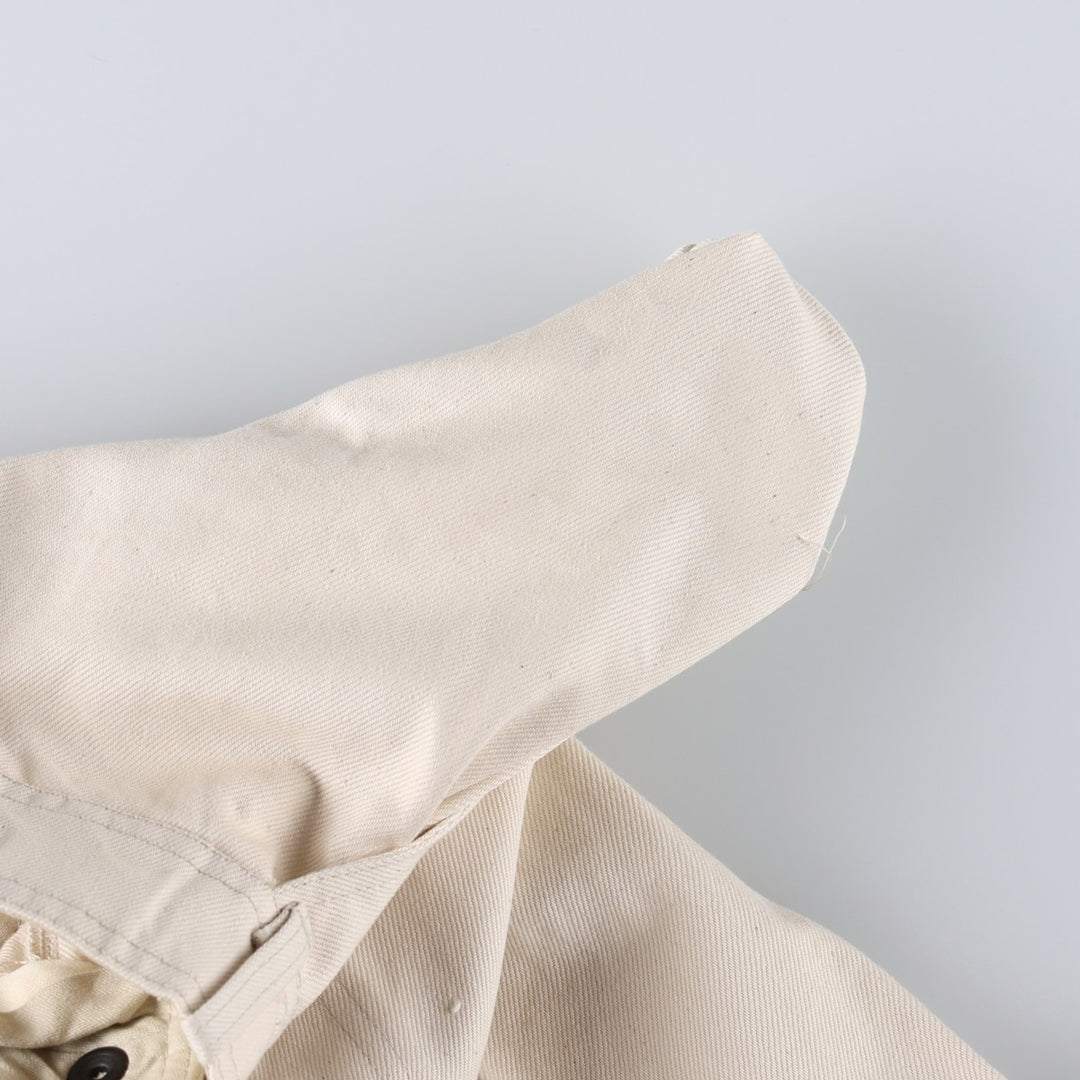 Vintage 60s-70'S SYSSER flared denim pants, women's size L (equivalent to W28). unclear ivory Vintage Second Hand
