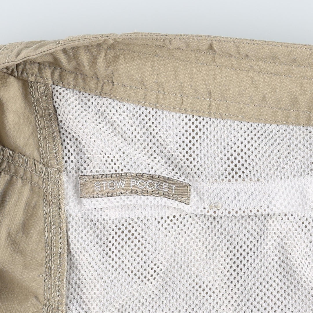 The North Face 2-Way Nylon Pants (Women's Size L) Nylon Beige type Vintage Second Hand
