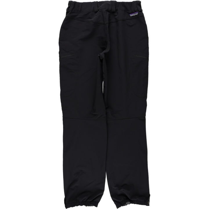 90s-00'S Patagonia Alpine Guide Pants 83710F9 Softshell Pants, Women's Size M (approx.) polyester black type Vintage Second Hand