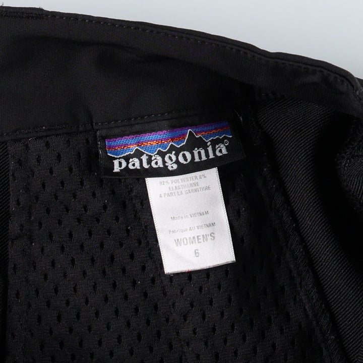 90s-00'S Patagonia Alpine Guide Pants 83710F9 Softshell Pants, Women's Size M (approx.) polyester black type Vintage Second Hand