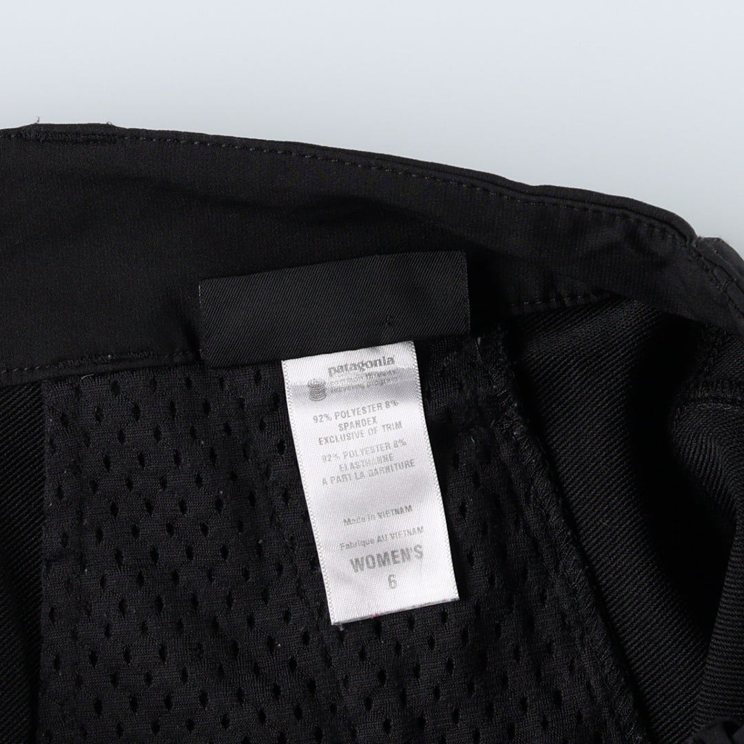 90s-00'S Patagonia Alpine Guide Pants 83710F9 Softshell Pants, Women's Size M (approx.) polyester black type Vintage Second Hand