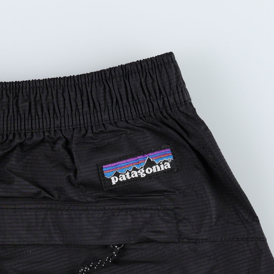 Patagonia Torrentshell Pants 83815SP11 Ripstop Nylon Pants (Women's Size M) Nylon black type Vintage Second Hand
