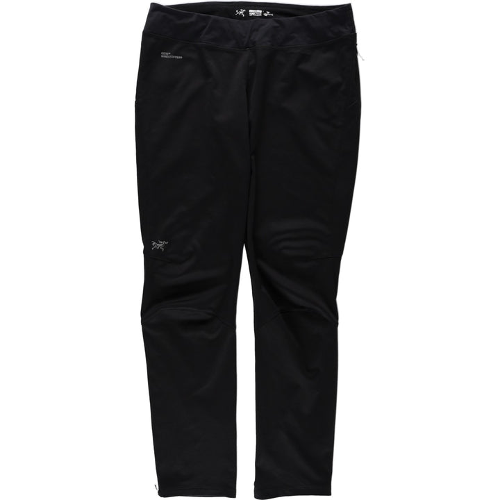 Arc'teryx Torino Tights Gore Windstopper Nylon Pants (Women's Size L) polyester black type Vintage Second Hand