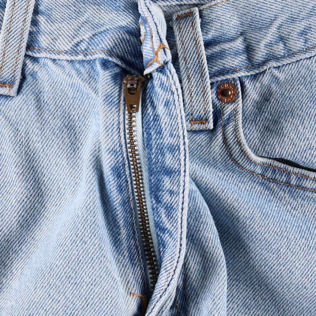 2000'S Levi's denim shorts, women's size M (equivalent to W26), zipper fly. cotton blue type Vintage Second Hand
