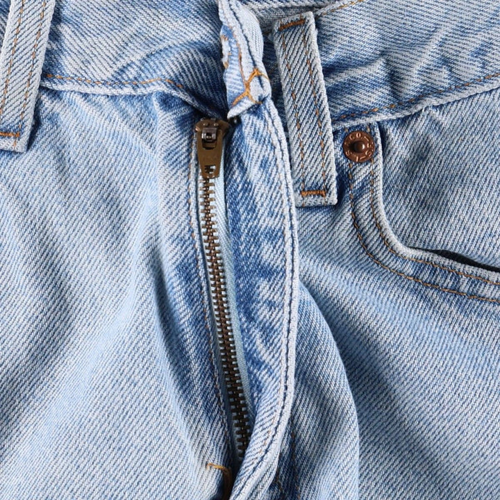 2000'S Levi's denim shorts, women's size M (equivalent to W26), zipper fly. cotton blue type Vintage Second Hand