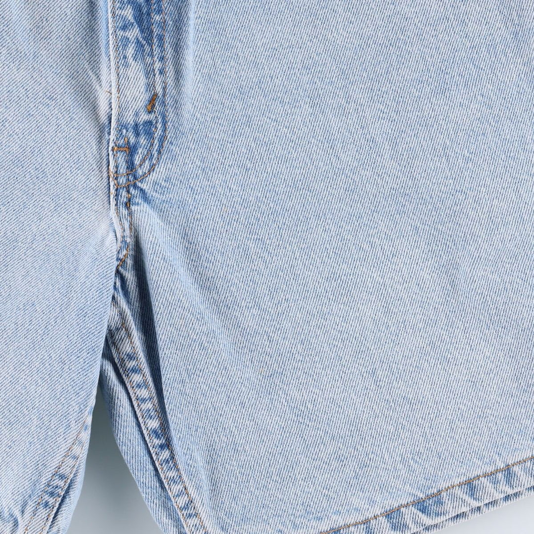 2000'S Levi's denim shorts, women's size M (equivalent to W26), zipper fly. cotton blue type Vintage Second Hand