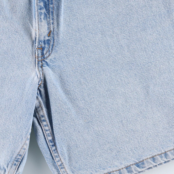 2000'S Levi's denim shorts, women's size M (equivalent to W26), zipper fly. cotton blue type Vintage Second Hand