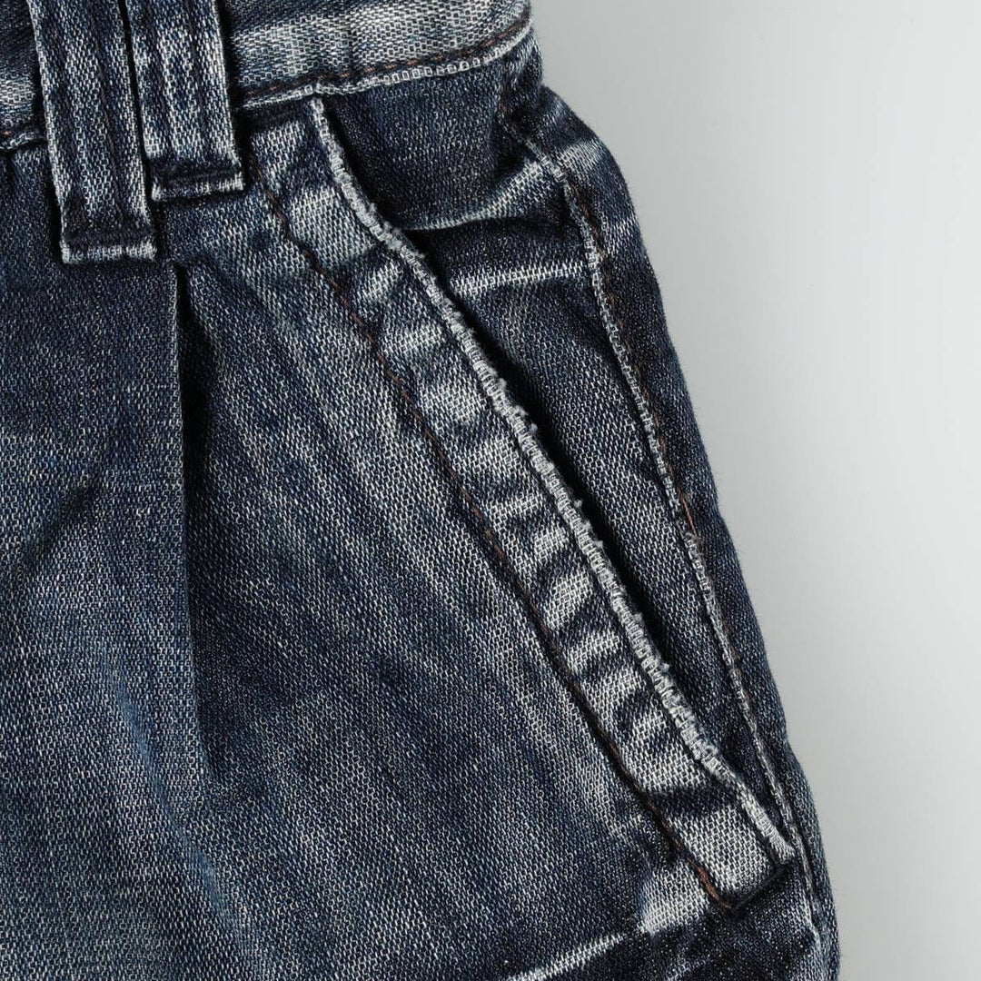 MISS SIXTY denim shorts, Italian-made, women's size L (equivalent to W30). cotton Navy blue Vintage Second Hand