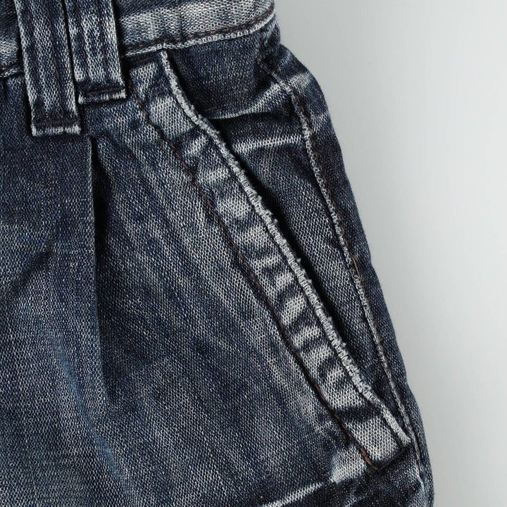 MISS SIXTY denim shorts, Italian-made, women's size L (equivalent to W30). cotton Navy blue Vintage Second Hand