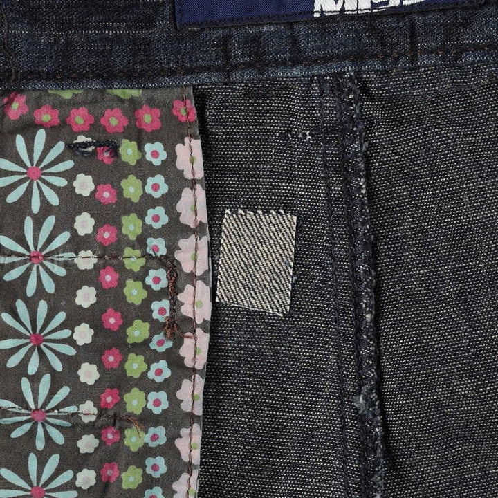 MISS SIXTY denim shorts, Italian-made, women's size L (equivalent to W30). cotton Navy blue Vintage Second Hand