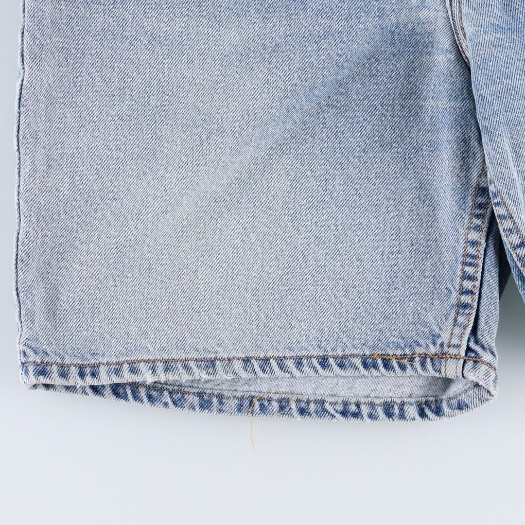 1990'S Levi's 36951-0703 Denim Shorts, Made in USA, Women's Size L (W28 equivalent), Vintage. cotton blue type Vintage Second Hand