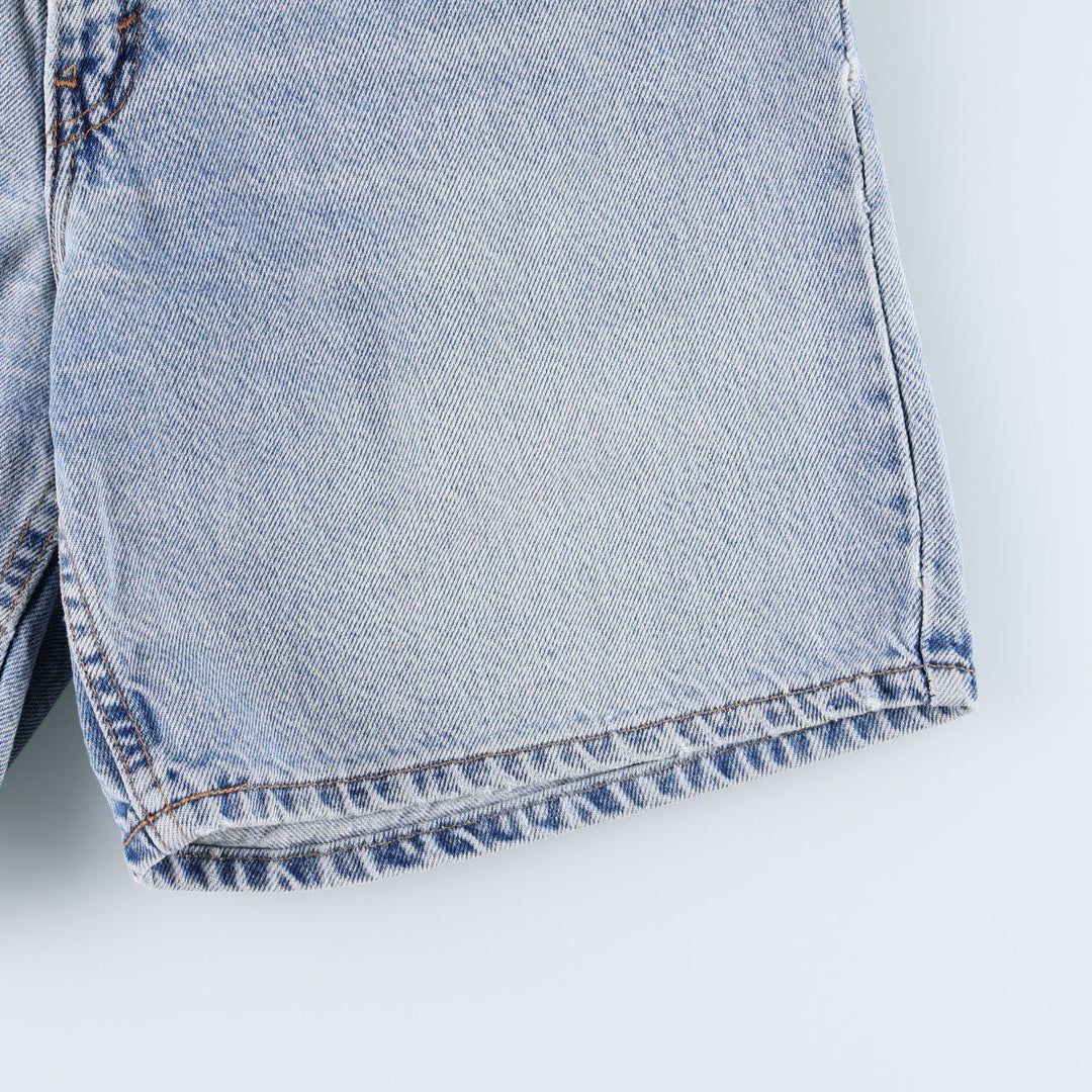 1990'S Levi's 36951-0703 Denim Shorts, Made in USA, Women's Size L (W28 equivalent), Vintage. cotton blue type Vintage Second Hand