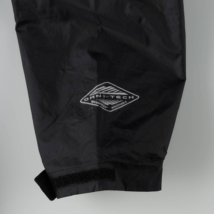 Columbia OMNI-TECH Mountain Parka Shell Jacket Men's M size Nylon black type Vintage Second Hand