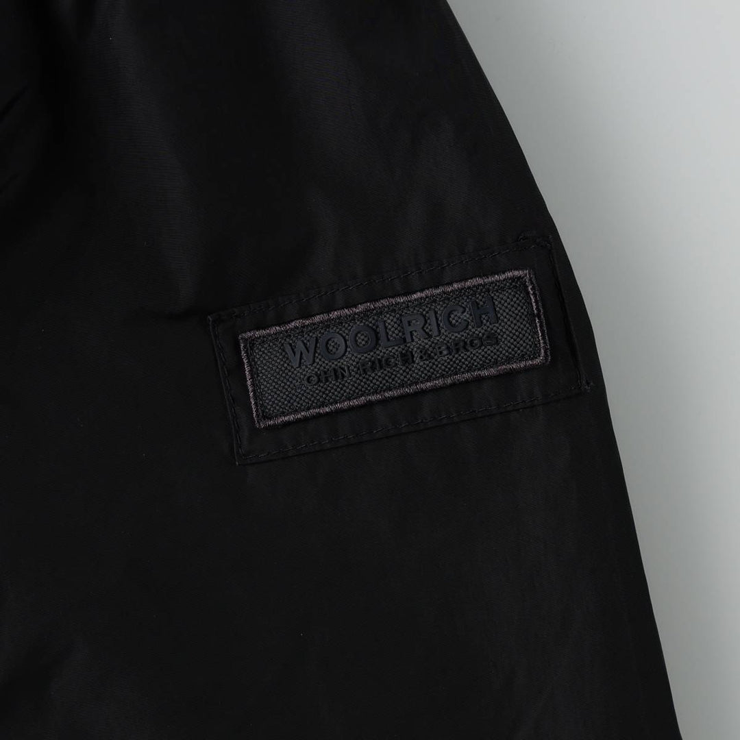 2000'S Woolrich Mountain Jacket Shell Jacket Men's Size L (approx.) polyester black type Vintage Second Hand