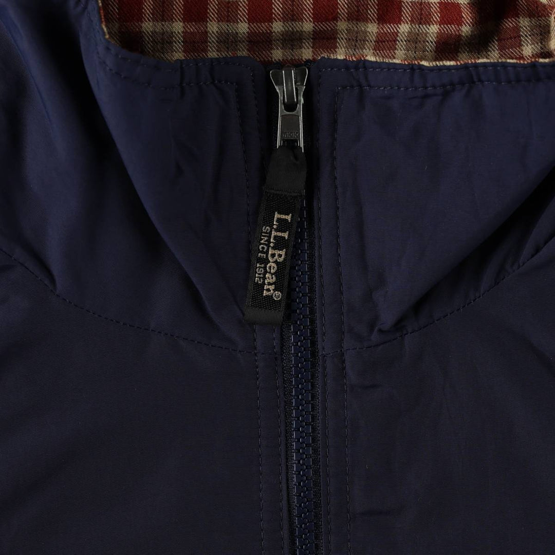 90s-00'S LLBean Mountain Jacket, Shell Jacket, Men's Size L Nylon navy blue type Vintage Second Hand