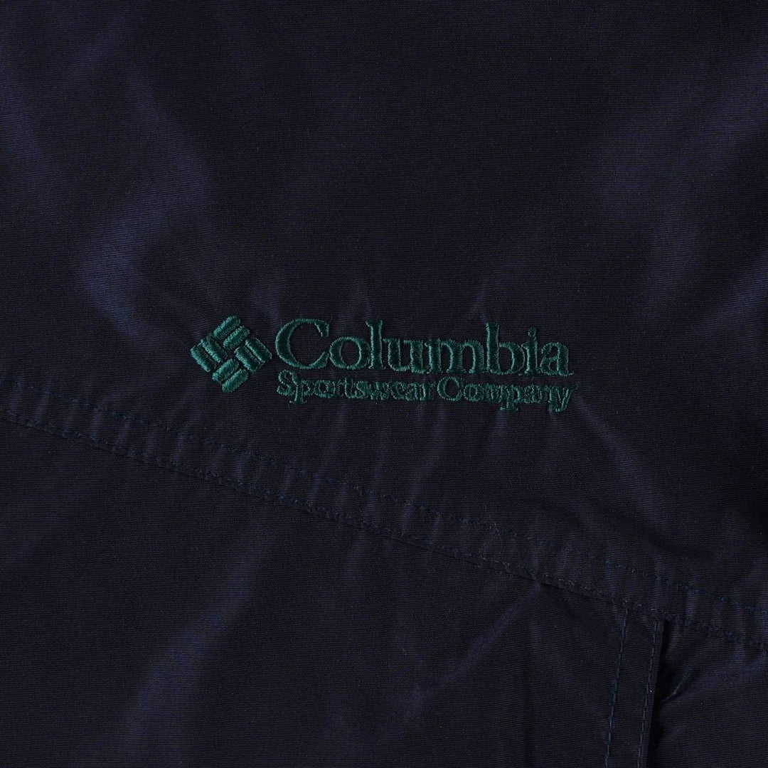 90s-00'S Columbia Whirlibird Mountain Jacket Shell Jacket Men's Size M Nylon navy blue type Vintage Second Hand