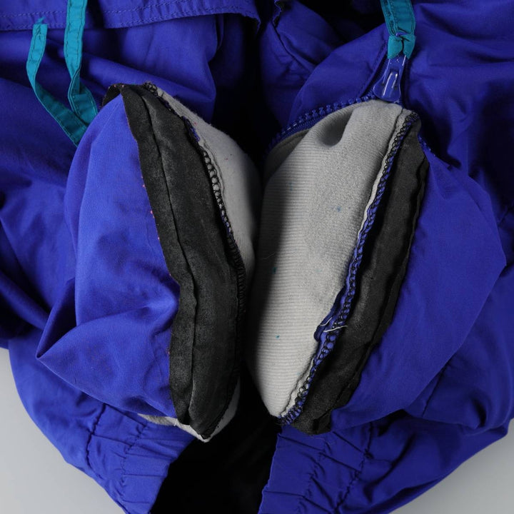 1990'S Columbia Powder Keg Mountain Jacket (White Tag) - Shell Jacket - Men's Size L (approx.) Nylon blue type Vintage Second Hand