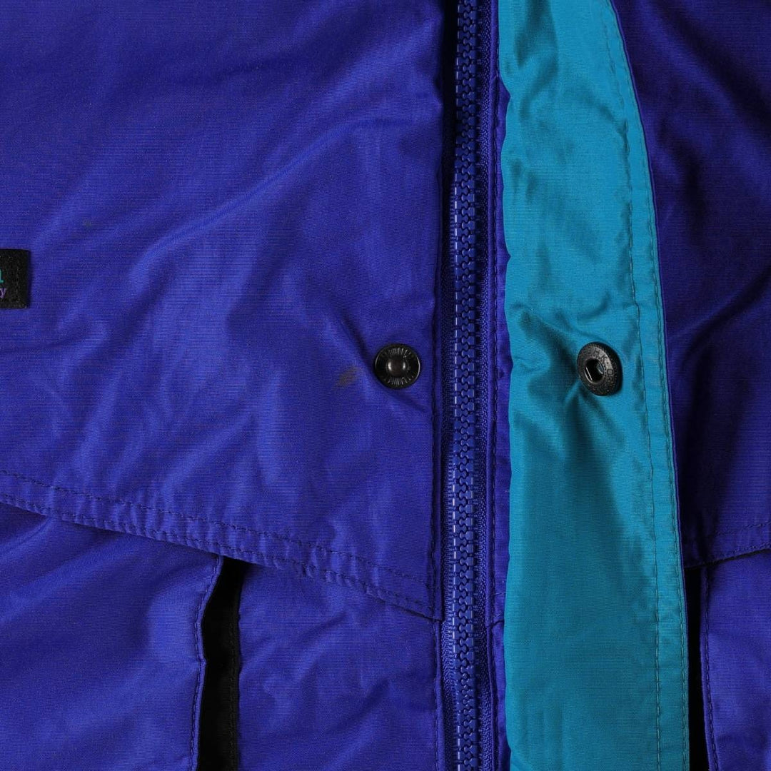 1990'S Columbia Powder Keg Mountain Jacket (White Tag) - Shell Jacket - Men's Size L (approx.) Nylon blue type Vintage Second Hand