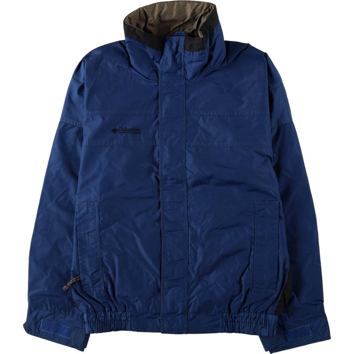 Columbia Bugaboo Mountain Jacket Shell Jacket (Men's Size S, equivalent to 1990s-2000s) Nylon navy blue type Vintage Second Hand