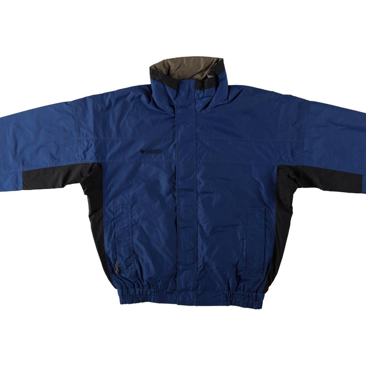 Columbia Bugaboo Mountain Jacket Shell Jacket (Men's Size S, equivalent to 1990s-2000s) Nylon navy blue type Vintage Second Hand