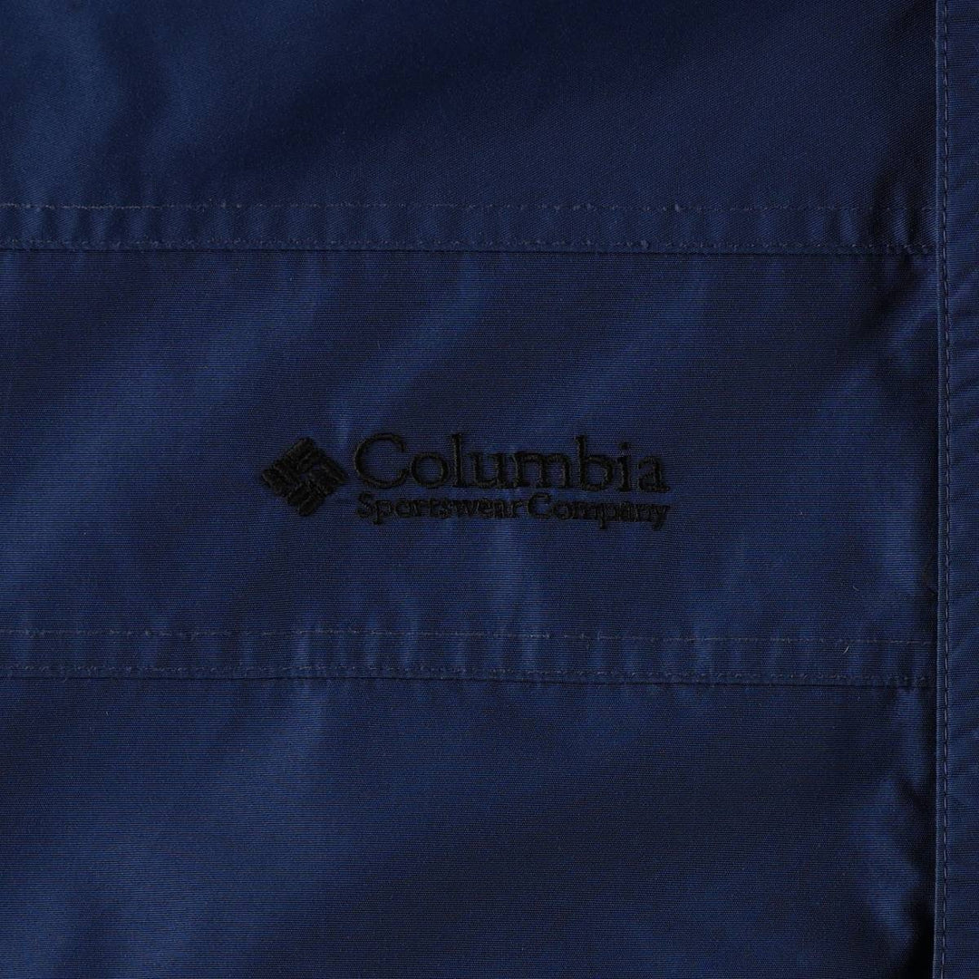Columbia Bugaboo Mountain Jacket Shell Jacket (Men's Size S, equivalent to 1990s-2000s) Nylon navy blue type Vintage Second Hand