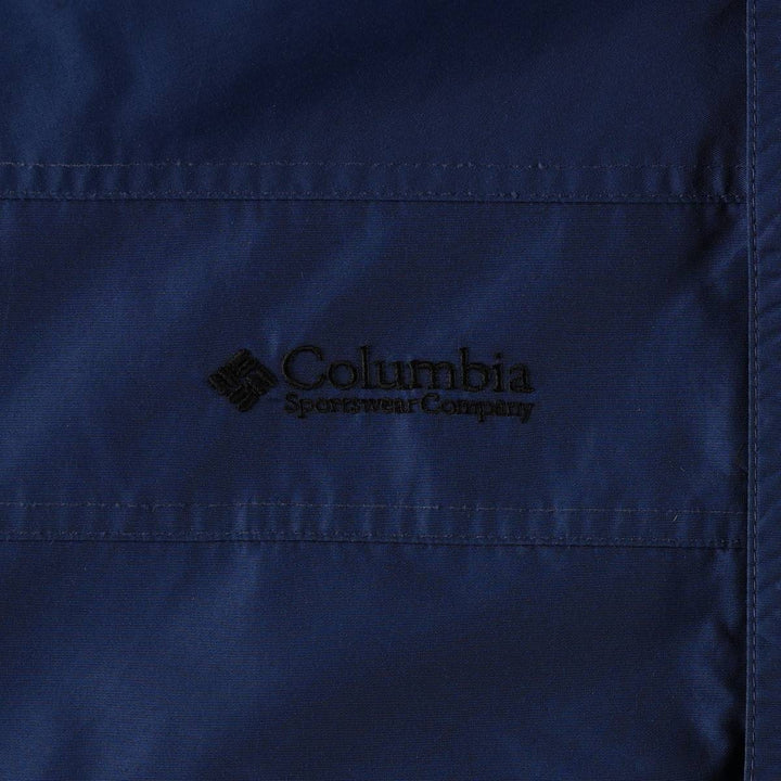 Columbia Bugaboo Mountain Jacket Shell Jacket (Men's Size S, equivalent to 1990s-2000s) Nylon navy blue type Vintage Second Hand