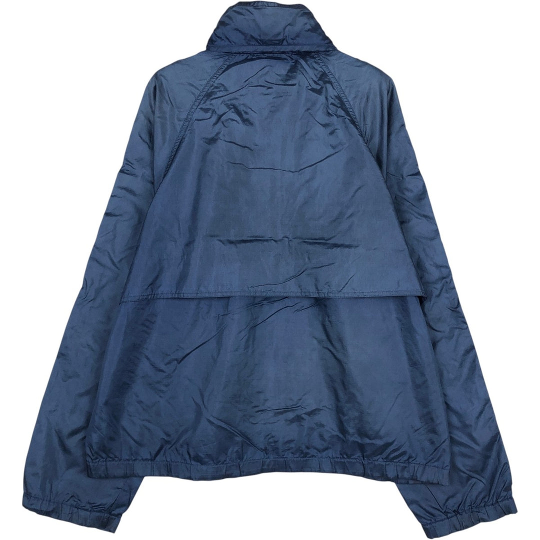 80s-90'S Eddie Bauer Black Tag Mountain Jacket Shell Jacket Men's XL (approx.) Nylon navy blue type Vintage Second Hand