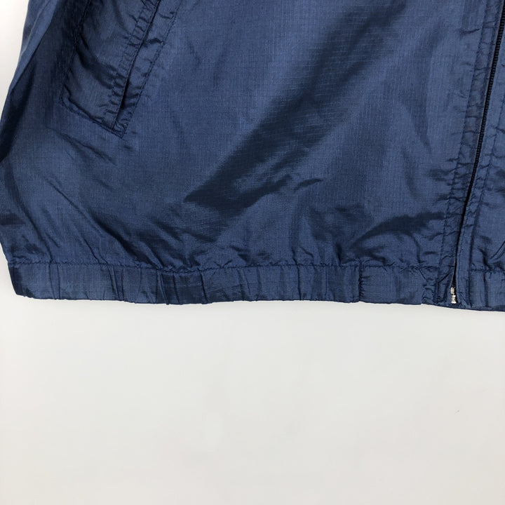 80s-90'S Eddie Bauer Black Tag Mountain Jacket Shell Jacket Men's XL (approx.) Nylon navy blue type Vintage Second Hand