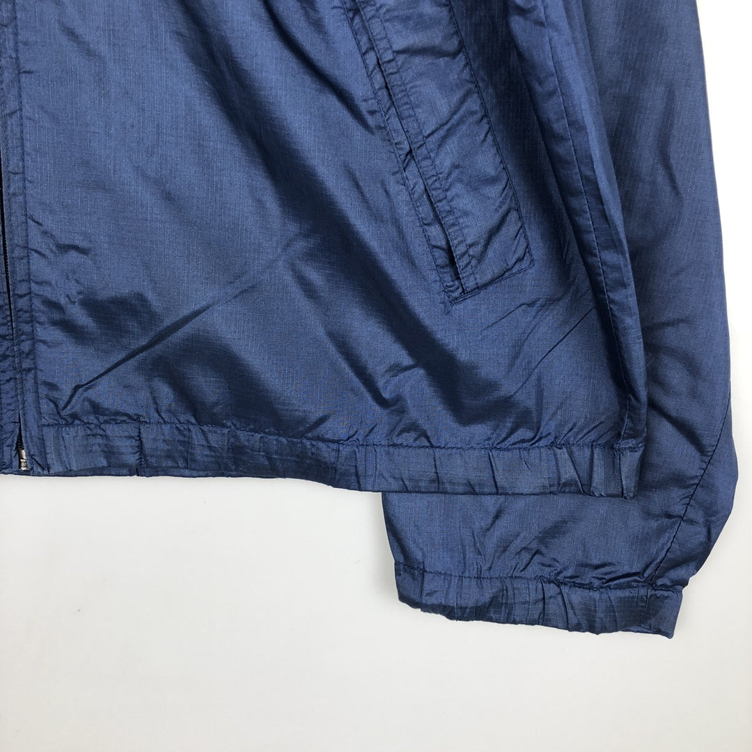 80s-90'S Eddie Bauer Black Tag Mountain Jacket Shell Jacket Men's XL (approx.) Nylon navy blue type Vintage Second Hand