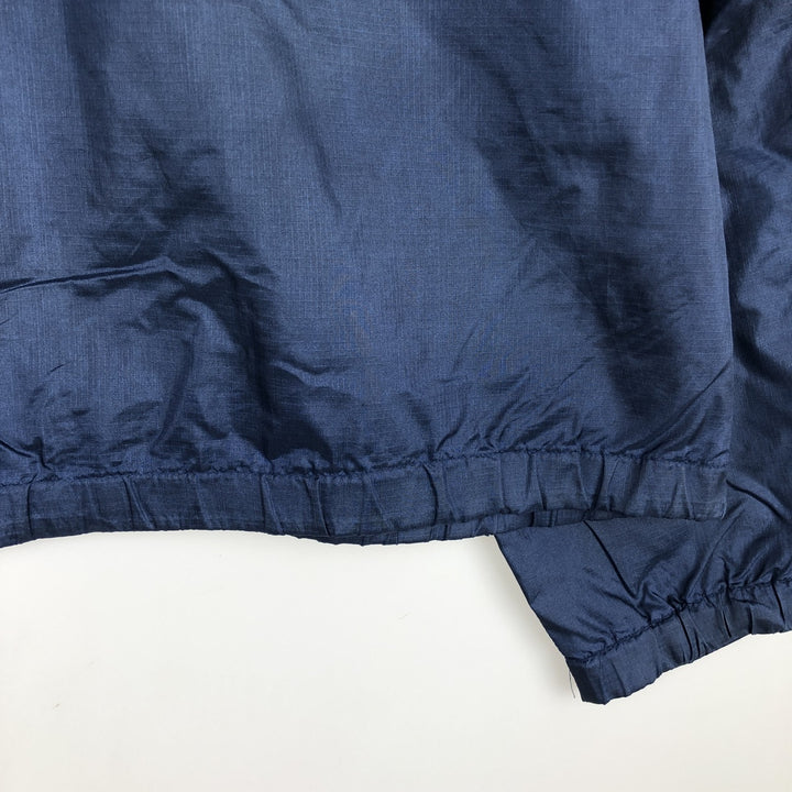 80s-90'S Eddie Bauer Black Tag Mountain Jacket Shell Jacket Men's XL (approx.) Nylon navy blue type Vintage Second Hand