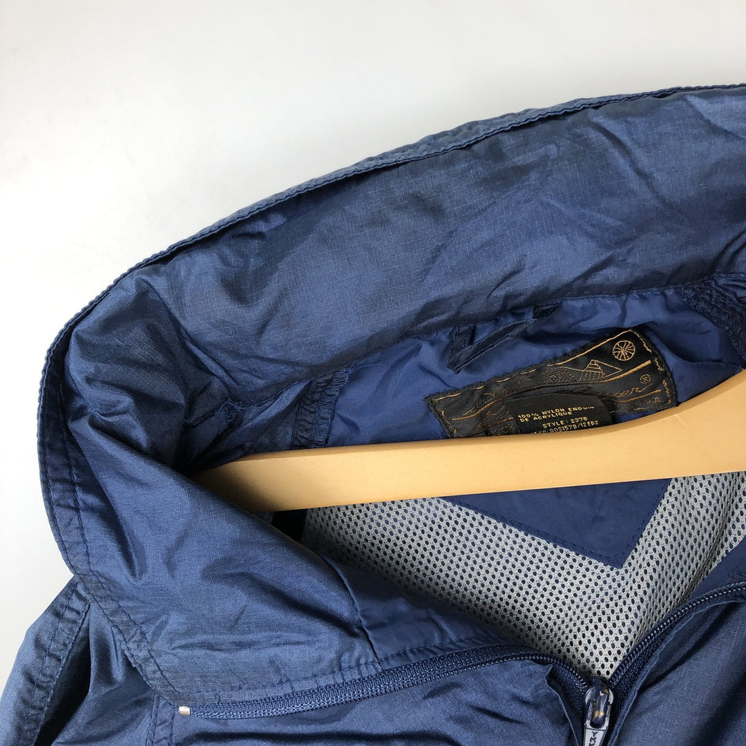 80s-90'S Eddie Bauer Black Tag Mountain Jacket Shell Jacket Men's XL (approx.) Nylon navy blue type Vintage Second Hand