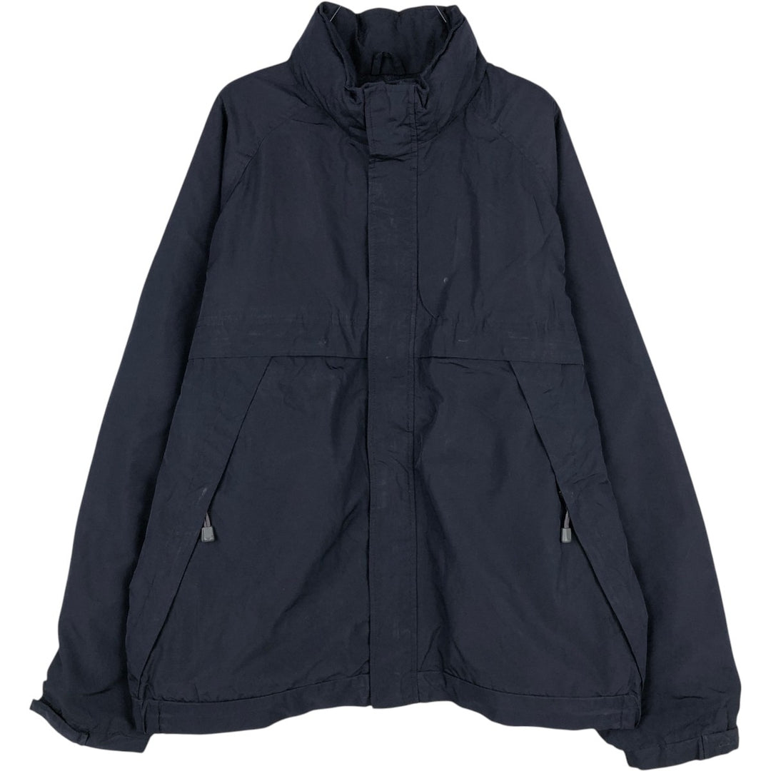 Eddie Bauer WEATHEREDGE Mountain Jacket Shell Jacket Men's XL equivalent polyester navy blue type Vintage Second Hand