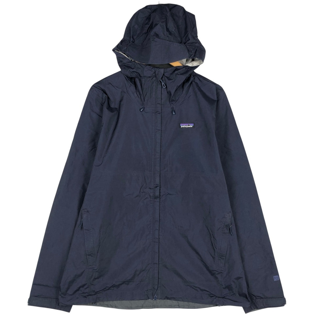 Patagonia 83802FA17 Torrentshell Jacket Mountain Parka Shell Jacket Men's Size L Nylon navy blue type Vintage Second Hand