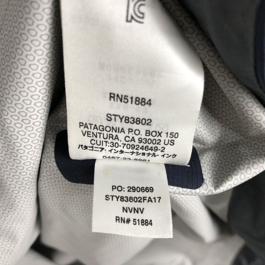 Patagonia 83802FA17 Torrentshell Jacket Mountain Parka Shell Jacket Men's Size L Nylon navy blue type Vintage Second Hand