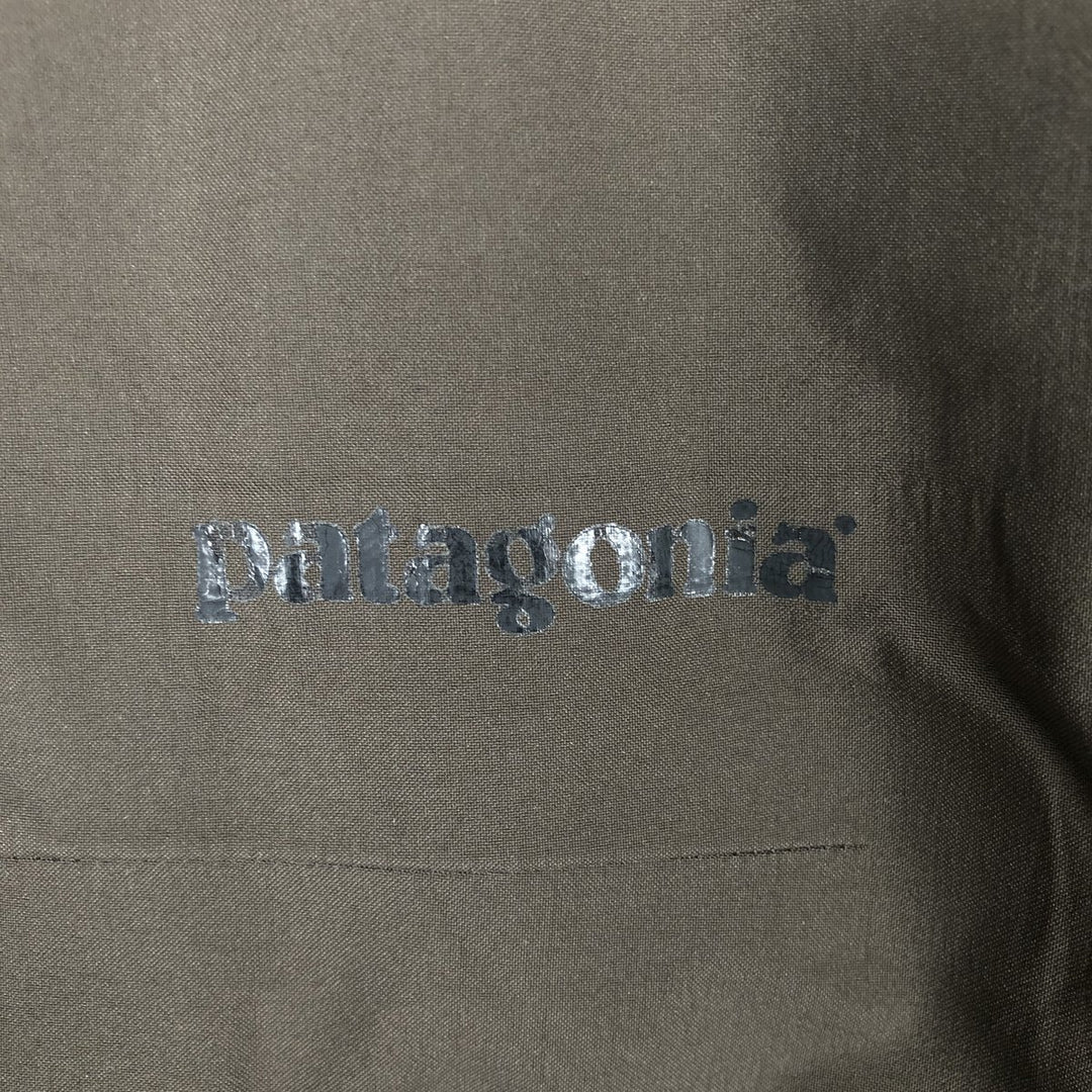 Patagonia 27475FA13 Mountain Jacket Shell Jacket Men's Size L (approx.) Nylon Khaki type Vintage Second Hand