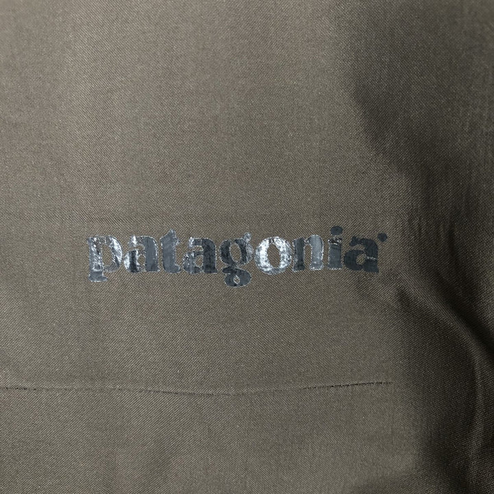 Patagonia 27475FA13 Mountain Jacket Shell Jacket Men's Size L (approx.) Nylon Khaki type Vintage Second Hand