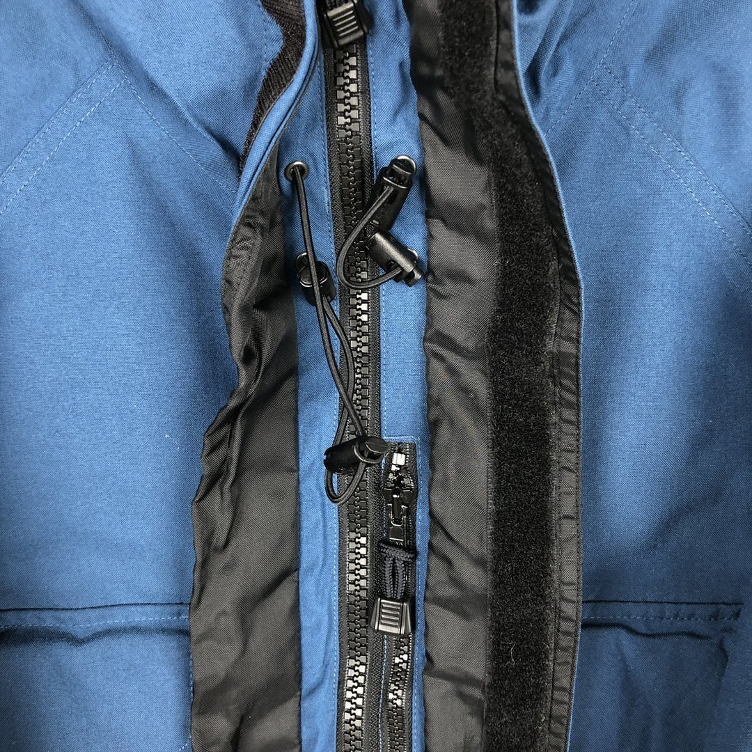 1990'S Cabelas Mountain Parka Shell Jacket, Men's Size L (approx.) Nylon blue type Vintage Second Hand