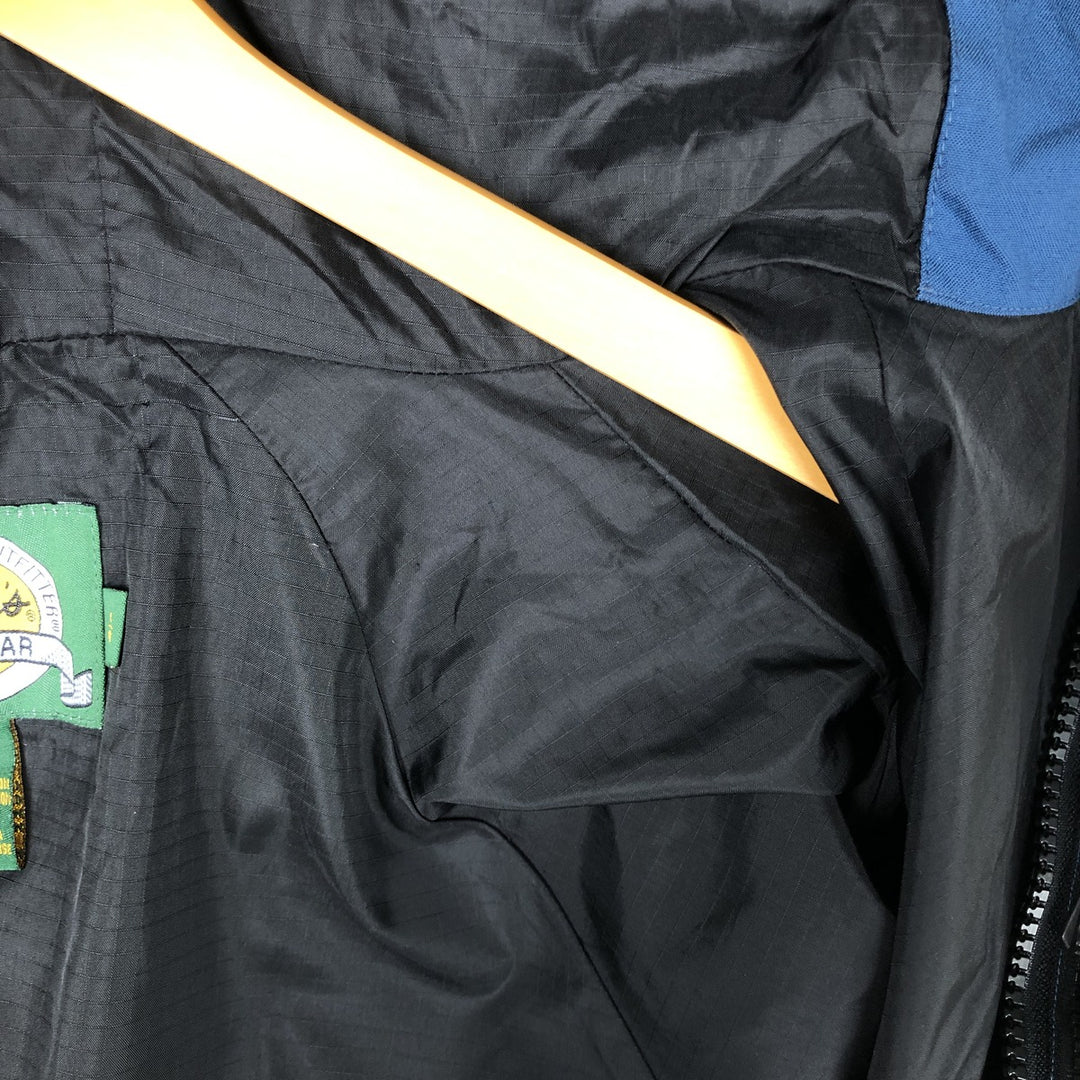 1990'S Cabelas Mountain Parka Shell Jacket, Men's Size L (approx.) Nylon blue type Vintage Second Hand