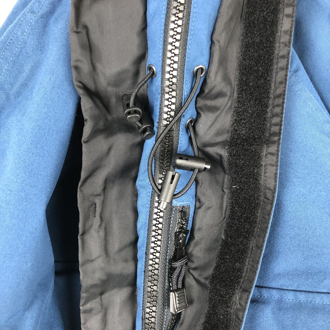 1990'S Cabelas Mountain Parka Shell Jacket (Men's Size M) Nylon blue type Vintage Second Hand