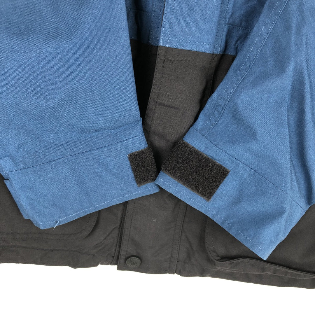 1990'S Cabelas Mountain Parka Shell Jacket (Men's Size M) Nylon blue type Vintage Second Hand