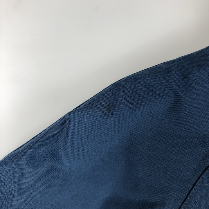 1990'S Cabelas Mountain Parka Shell Jacket (Men's Size M) Nylon blue type Vintage Second Hand